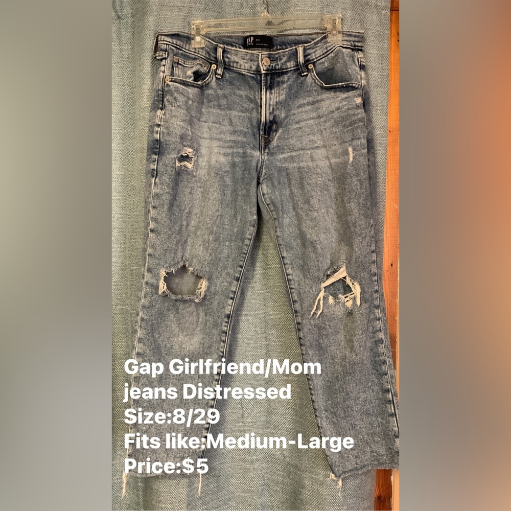 Gap Girlfriend/Mom jeans